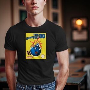 Vintage Rare Super Mario 3 Hundreds Bomb Graphic T Shirt Size Large #116